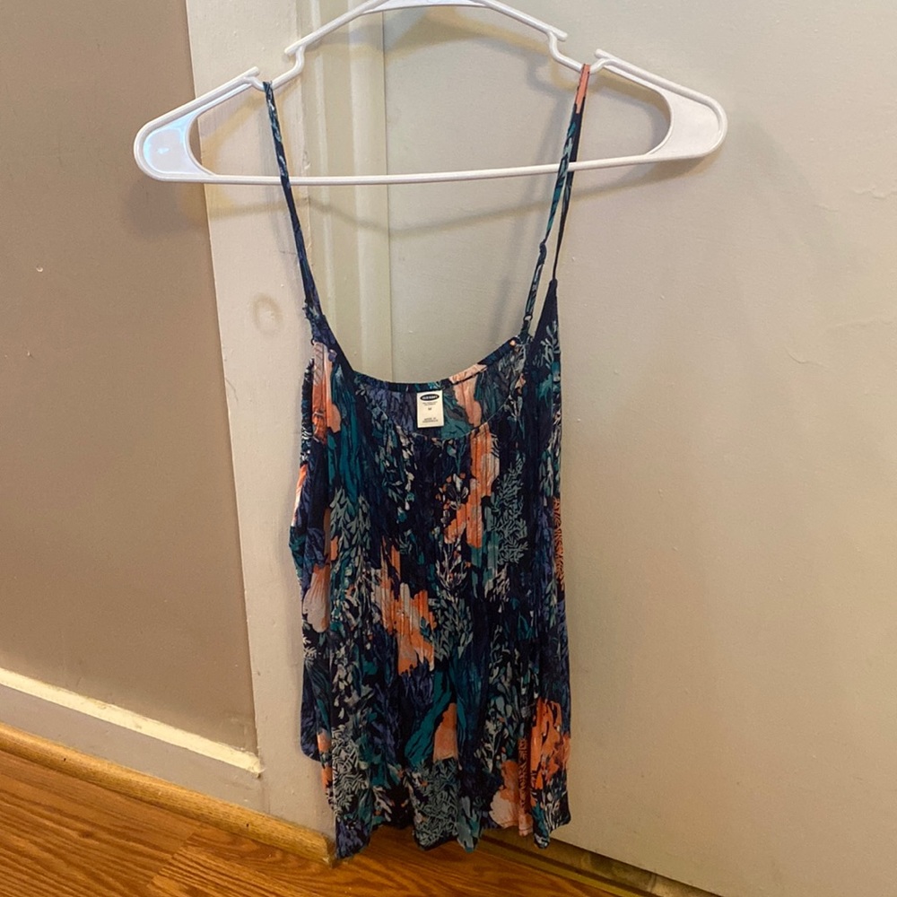 Floral print tank top
